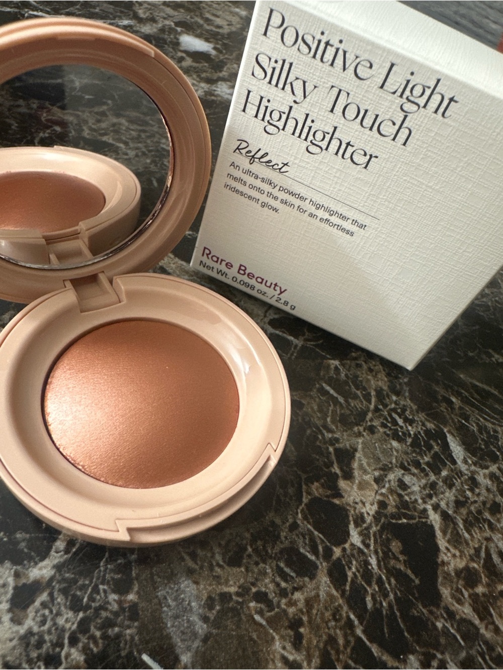 Rare Beauty Positive Light Silky Touch Highlighter - Warm Copper